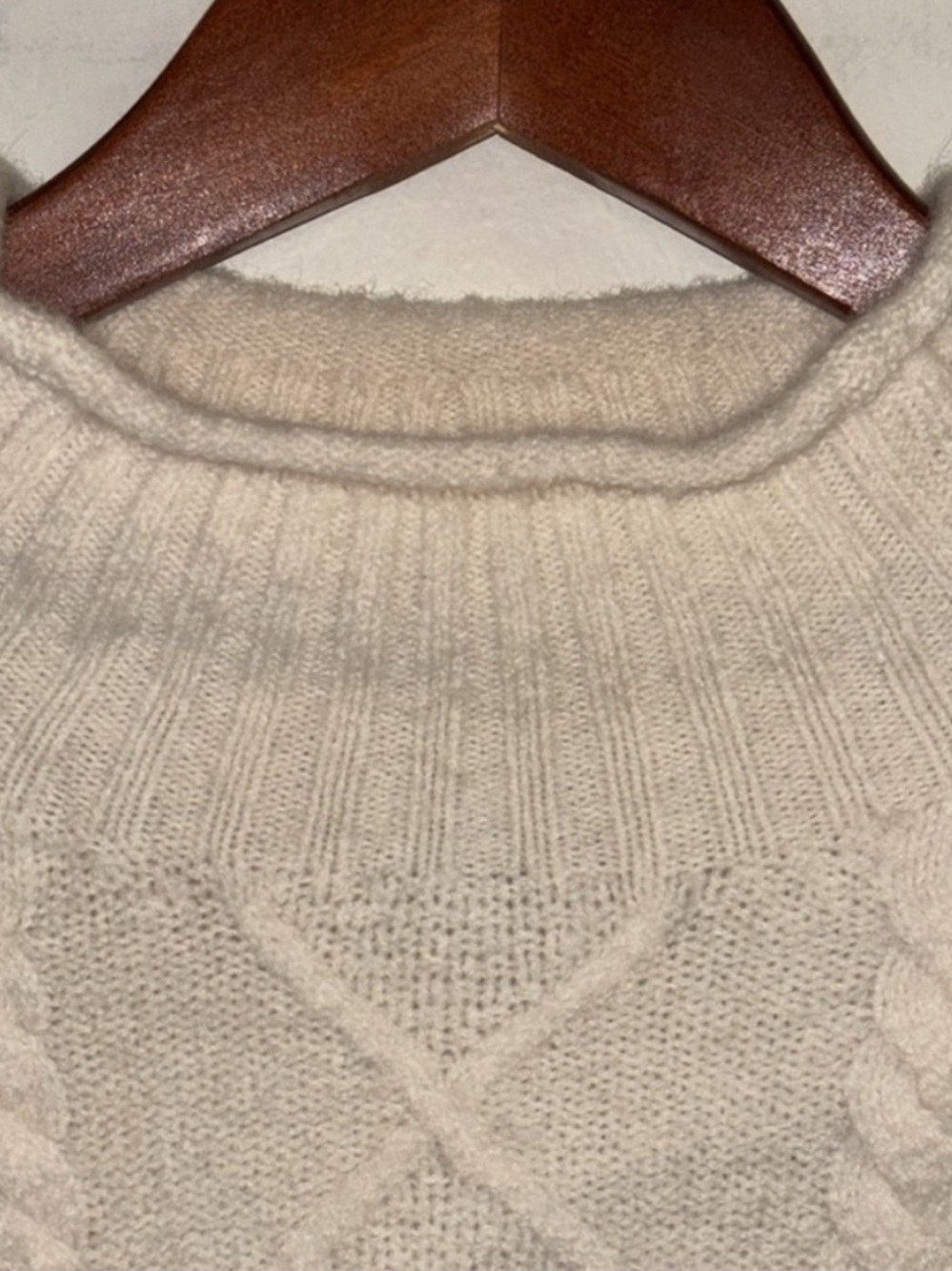 🪿 {J. Crew Mock Cable knit Sweater - Picture 10 of 12